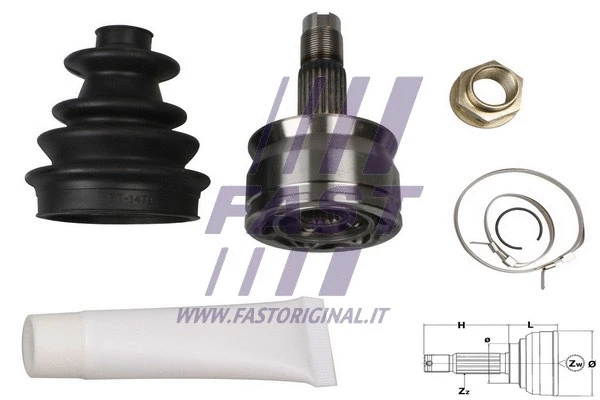 Joint Kit, drive shaft (FT25077K)