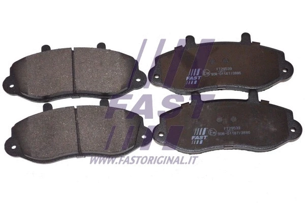 Brake Pad Set, disc brake (FT29539)