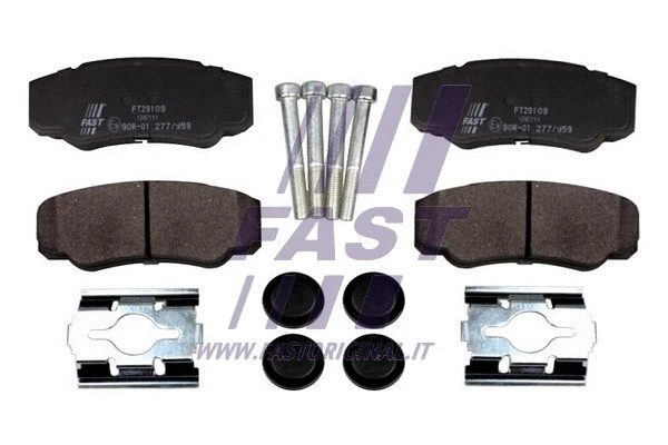 Brake Pad Set, disc brake (FT29109)