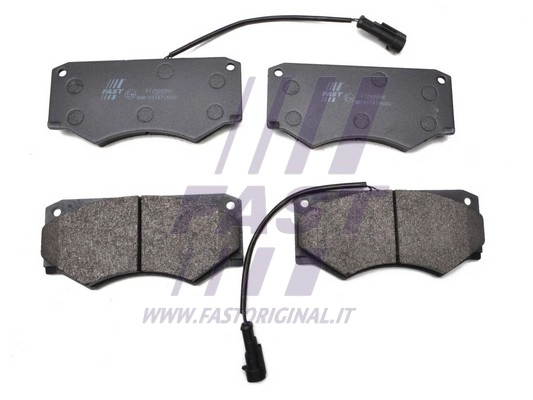 Brake Pad Set, disc brake (FT29055HD)