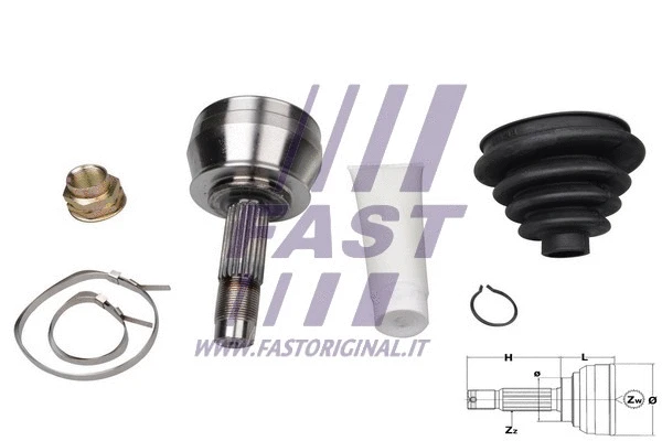 Joint Kit, drive shaft (FT25076K)