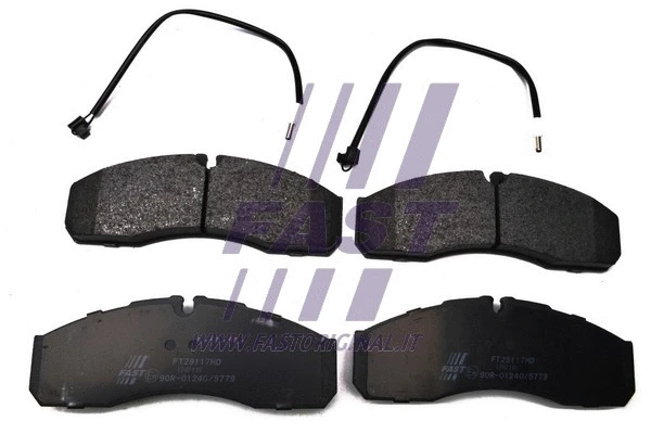 Brake Pad Set, disc brake (FT29117HD)