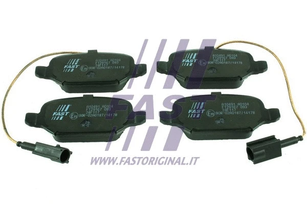 Brake Pad Set, disc brake (FT29167)