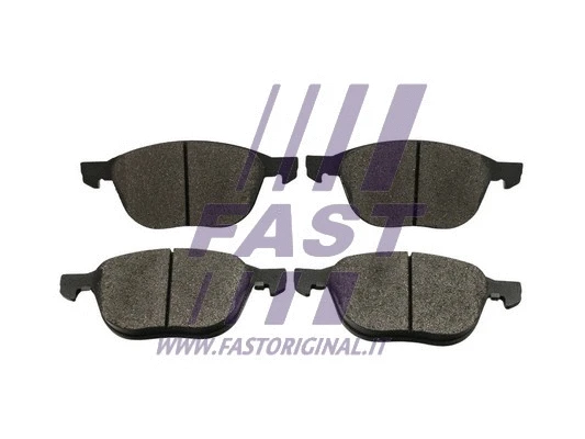 Brake Pad Set, disc brake (FT29571)
