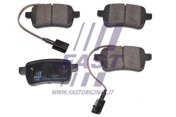 Brake Pad Set, disc brake (FT29168)
