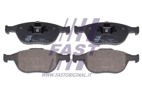 Brake Pad Set, disc brake (FT29546)