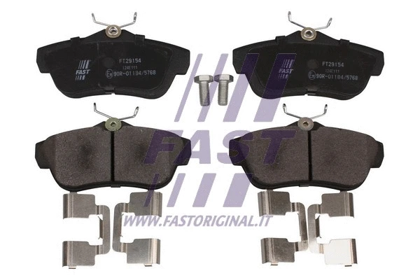 Brake Pad Set, disc brake (FT29154)