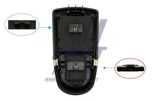Switch, window regulator