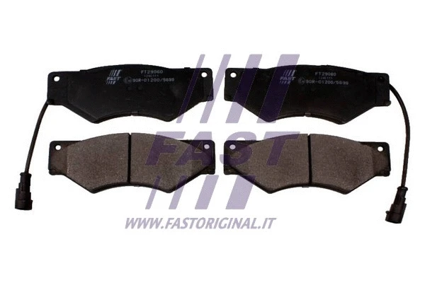 Brake Pad Set, disc brake (FT29060)