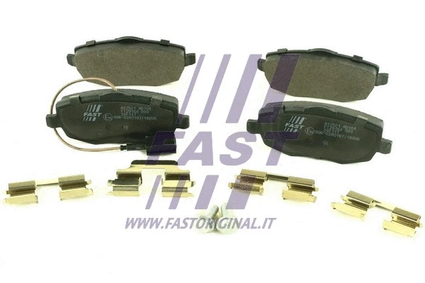 Brake Pad Set, disc brake (FT29164)