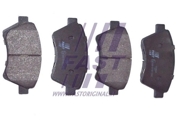 Brake Pad Set, disc brake (FT29531)