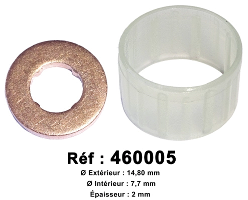 Seal, injector holder (TOP38920015)