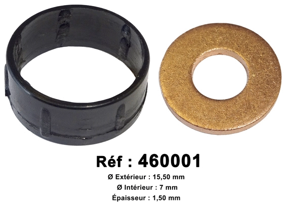 Seal, injector holder (TOP38920011)