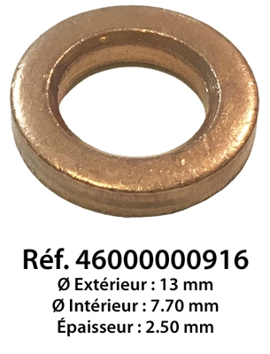 Seal, injector holder (TOP38920009)