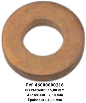 Seal, injector holder (TOP38920003)