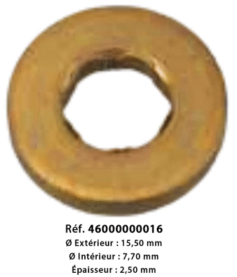 Seal, injector holder (TOP38920001)