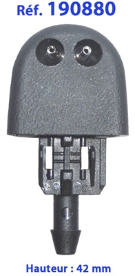 Washer Fluid Jet, window cleaning (TOP03030008)