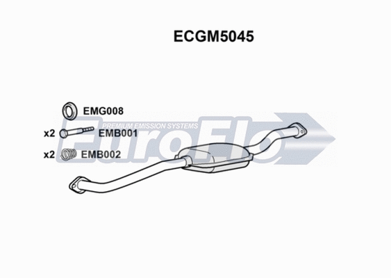 Catalytic Converter (ECGM5045)