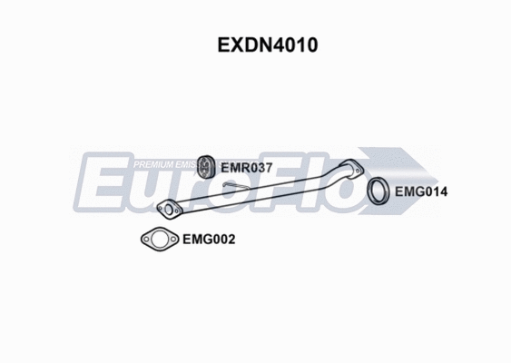 Exhaust Pipe (EXDN4010)