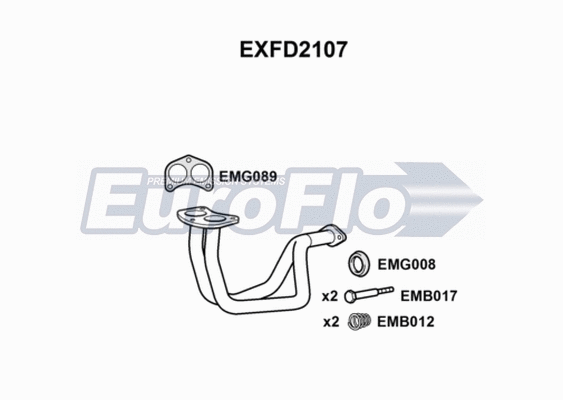 Exhaust Pipe (EXFD2107)