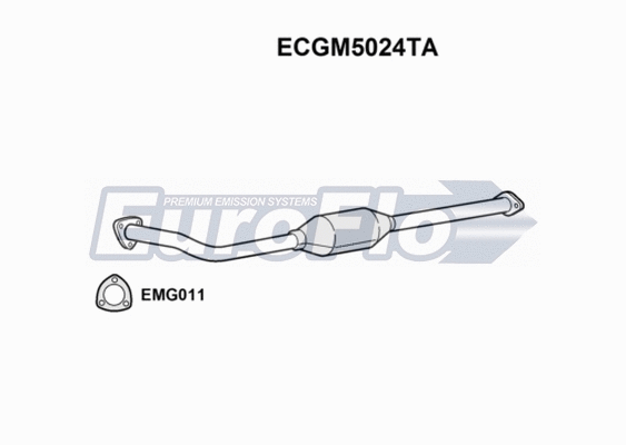 Catalytic Converter (ECGM5024TA)