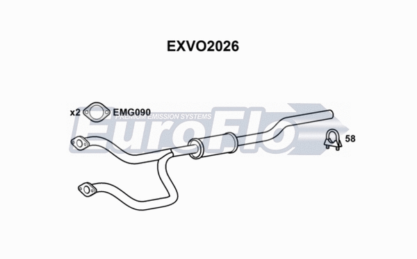 Exhaust Pipe (EXVO2026)