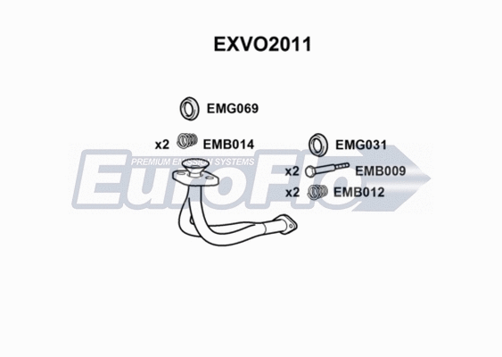 Exhaust Pipe (EXVO2011)