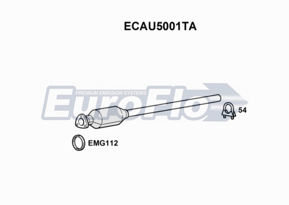 Catalytic Converter (ECAU5001TA)