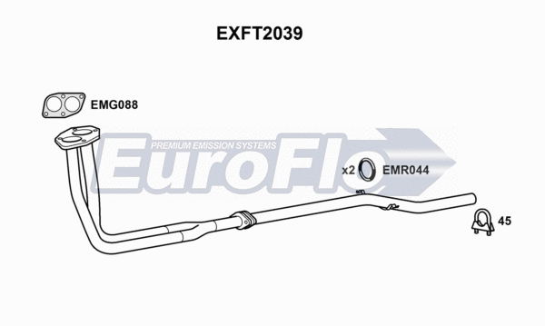 Exhaust Pipe (EXFT2039)