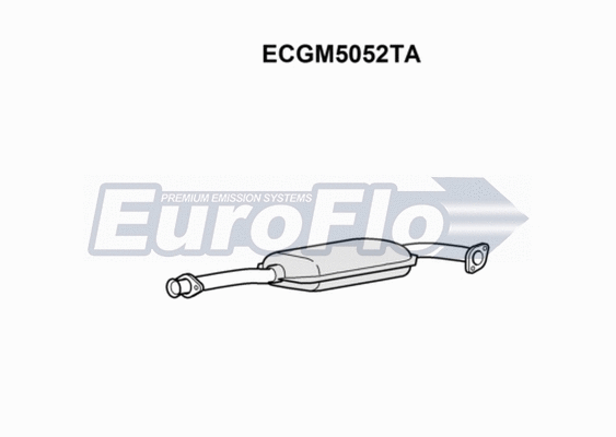 Catalytic Converter (ECGM5052TA)