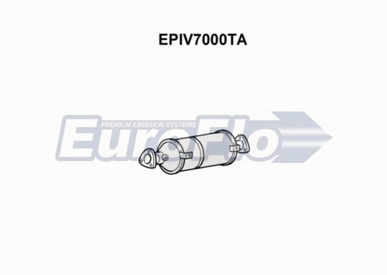 Soot/Particulate Filter, exhaust system (EPIV7000TA)