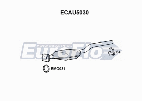 Catalytic Converter (ECAU5030)
