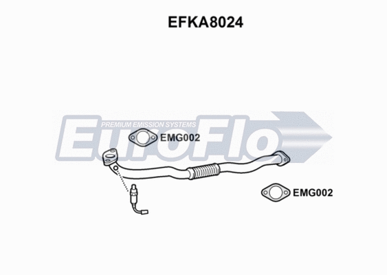 Exhaust Pipe (EFKA8024)
