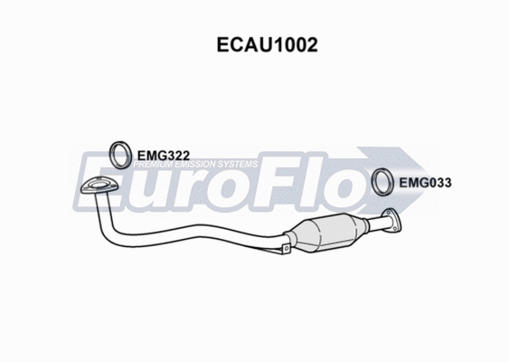 Catalytic Converter (ECAU1002)