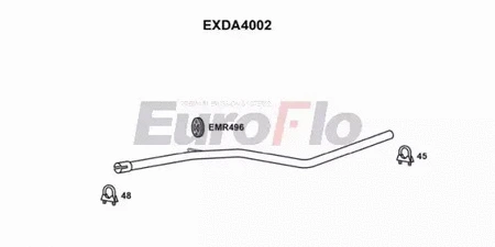 Exhaust Pipe (EXDA4002)