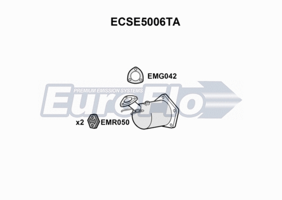 Catalytic Converter (ECSE5006TA)