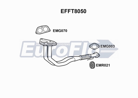 Exhaust Pipe (EFFT8050)