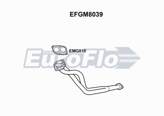 Exhaust Pipe (EFGM8039)