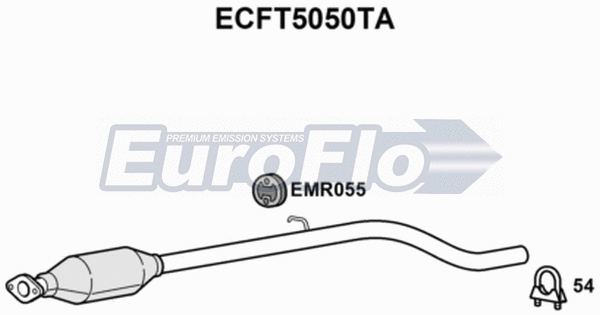 Catalytic Converter (ECFT5050TA)