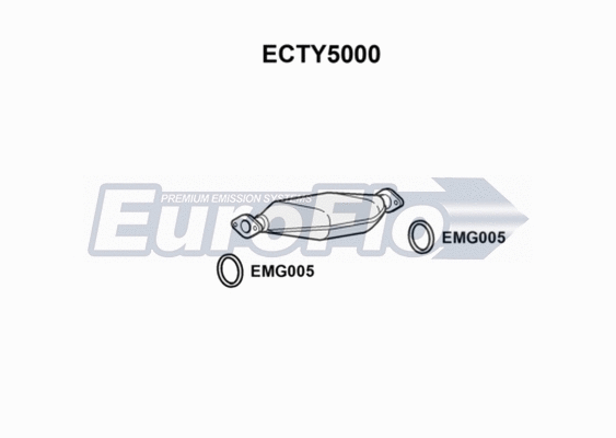 Catalytic Converter (ECTY5000)