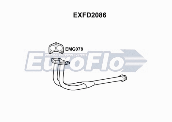 Exhaust Pipe (EXFD2086)