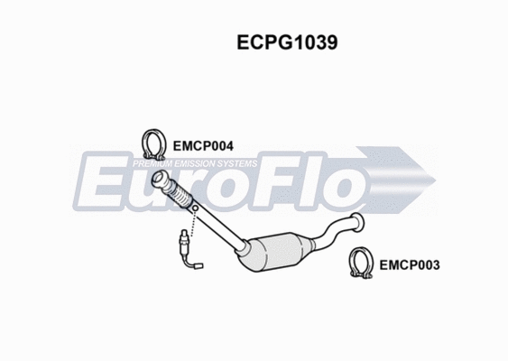 Catalytic Converter (ECPG1039)