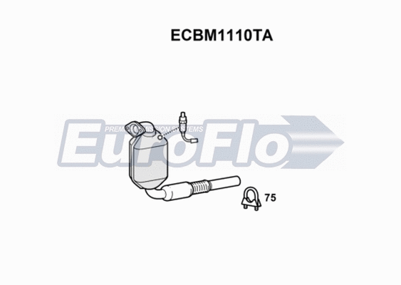 Catalytic Converter (ECBM1110TA)