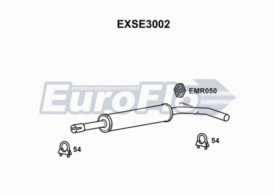 Centre Muffler (EXSE3002)