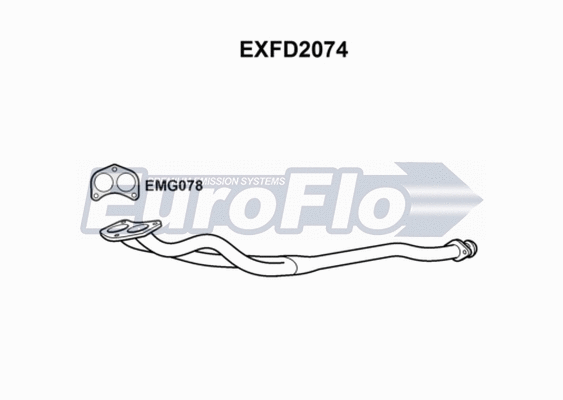 Exhaust Pipe (EXFD2074)