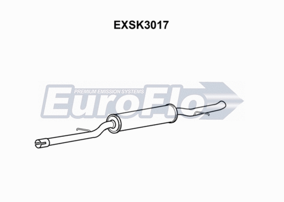 Centre Muffler (EXSK3017)