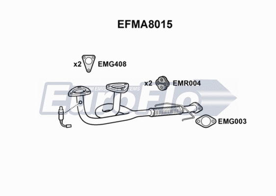 Exhaust Pipe (EFMA8015)