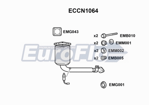 Catalytic Converter (ECCN1064)