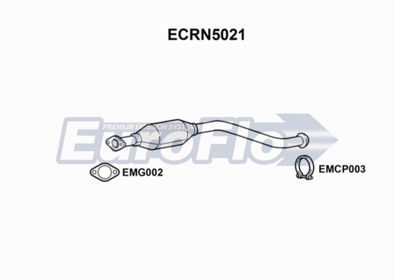 Catalytic Converter (ECRN5021)