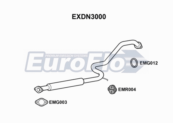 Centre Muffler (EXDN3000)